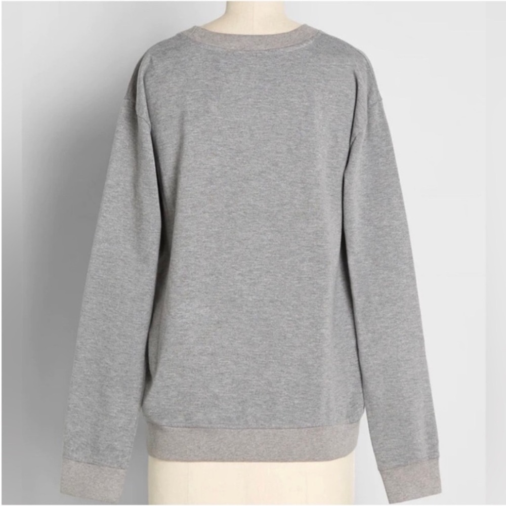 NWT Kitschy Kitty Embroidered Sweatshirt Size Small - Picture 2 of 15